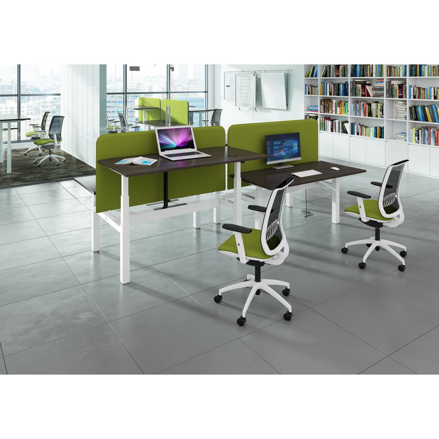 Elev8 Touch Back to Back Sit-Stand Straight Office Desk